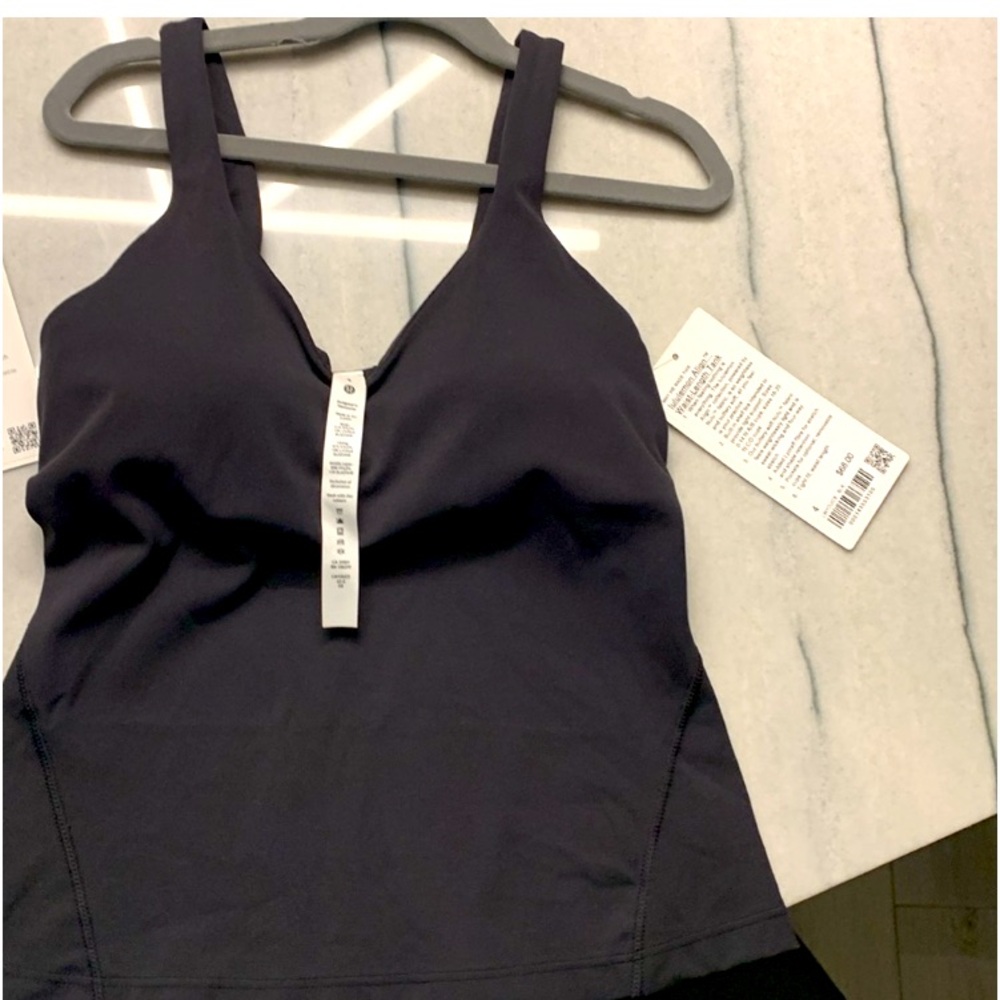 Lululemon Align Waist-Length Tank Black size 4